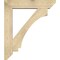 Ekena Millwork Imperial Slat Rough Sawn Bracket w/ Offset Brace, Douglas Fir, 8"W x 38"D x 44"H BKT0806X38X44IMP06RDF - alternate 4